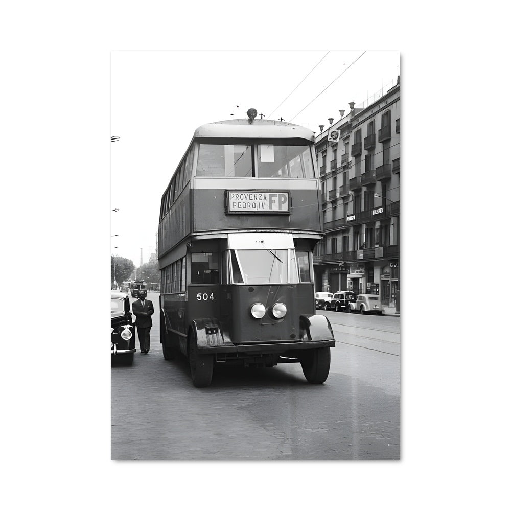 Poster Trolleybus Nostalgia