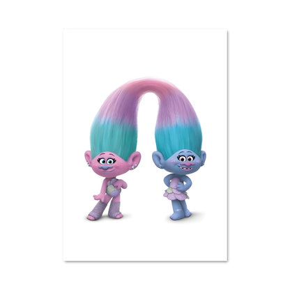 Poster Trolls en Folie