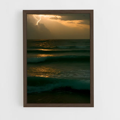 ap-tropical storm-3 cadre Bois foncé