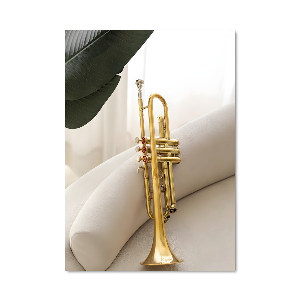 Poster Jazz et Plantes