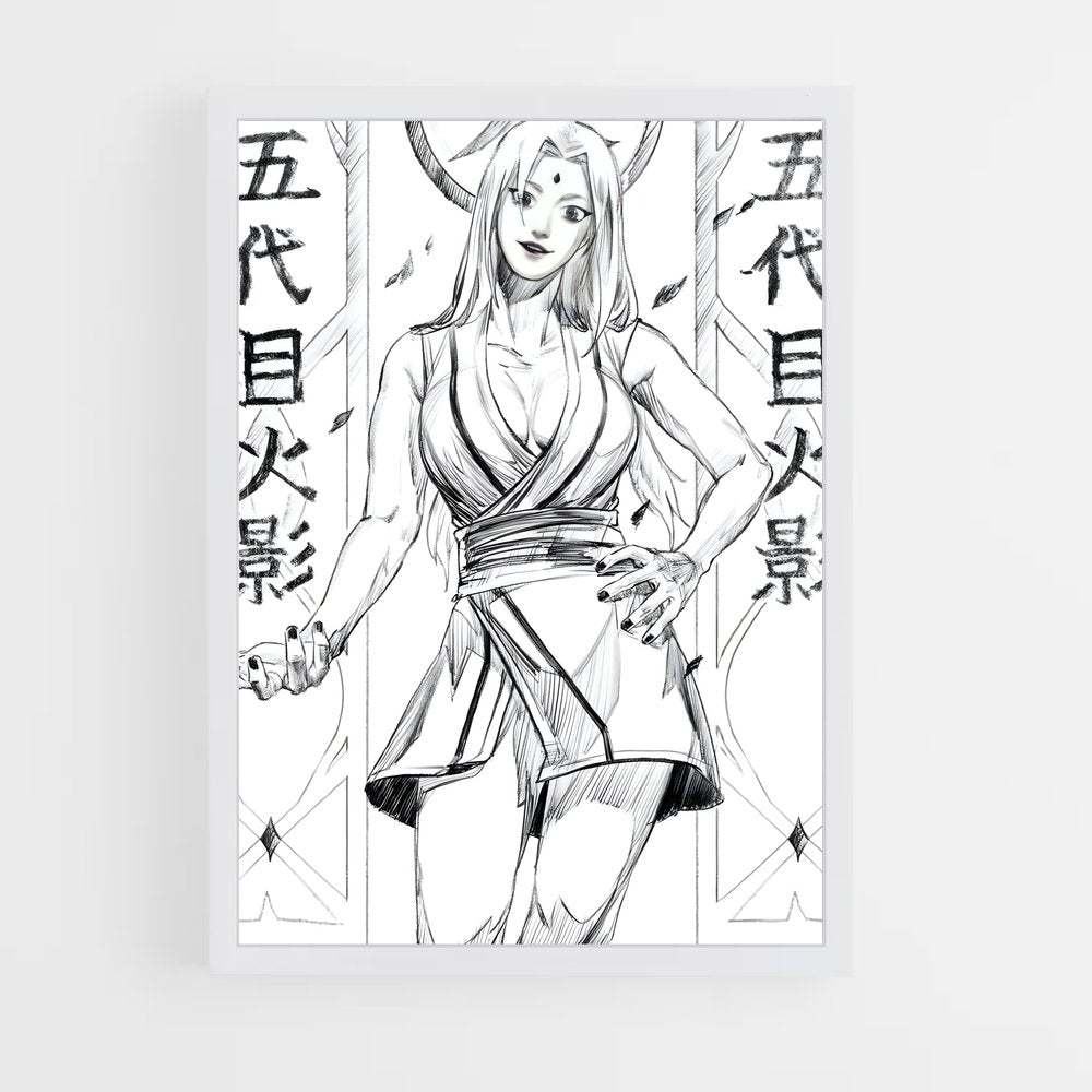 ap-tsunade-3 cadre Blanc