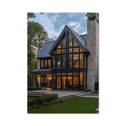 Poster La Maison Vitreuse