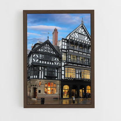 ap-tudor architecture-4 cadre Bois foncé