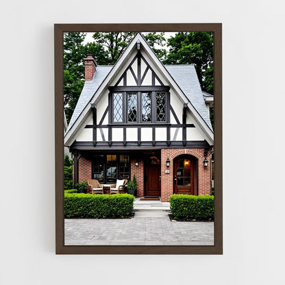 ap-tudor architecture-9 cadre Bois foncé
