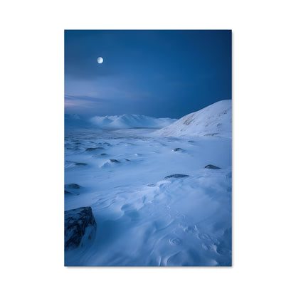 Poster Lune d'Hiver