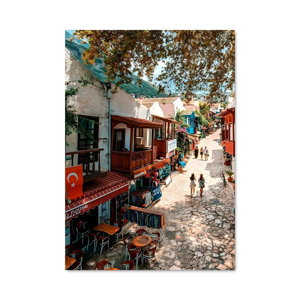 Poster Terrasse Turque