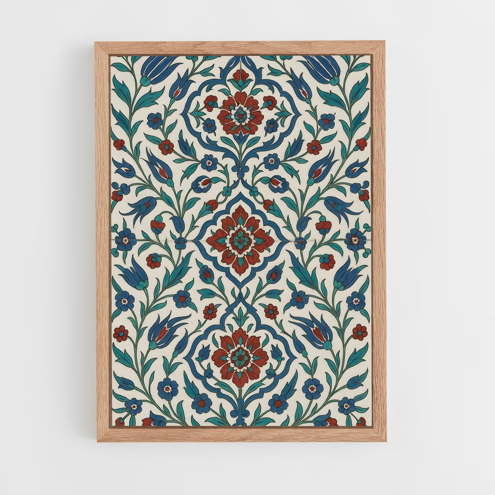 ap-turkish patterns-2 cadre Bois clair