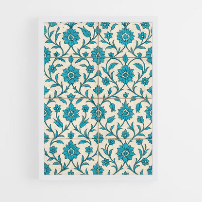 ap-turkish patterns-4 cadre Blanc