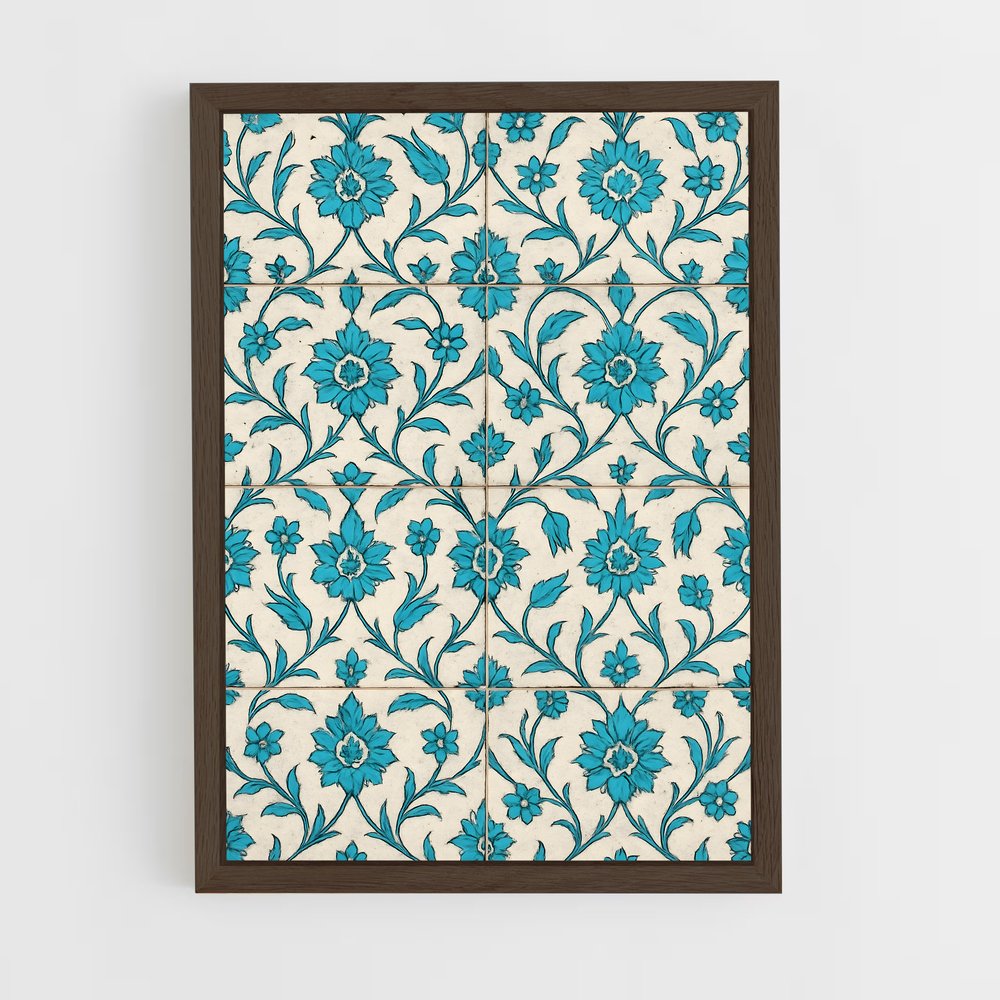 ap-turkish patterns-4 cadre Bois foncé