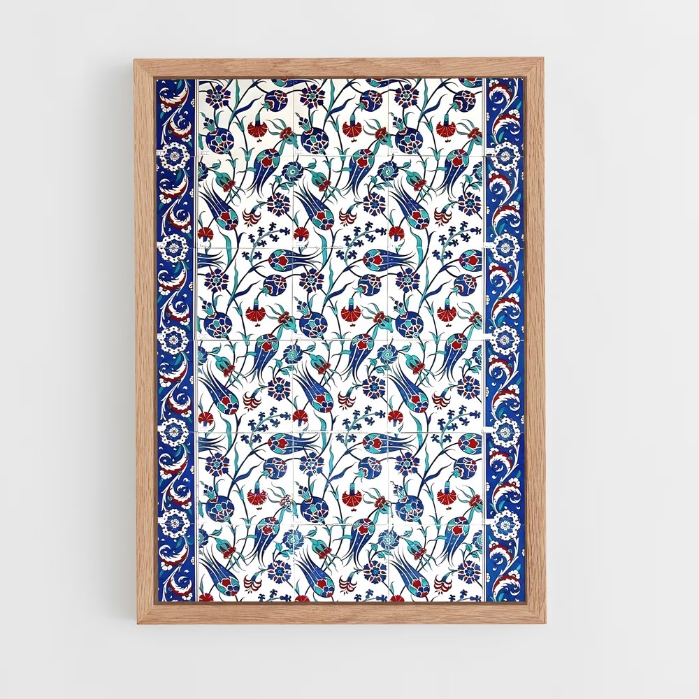 ap-turkish patterns-5 cadre Bois clair