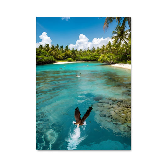 Poster Paradis Aérien