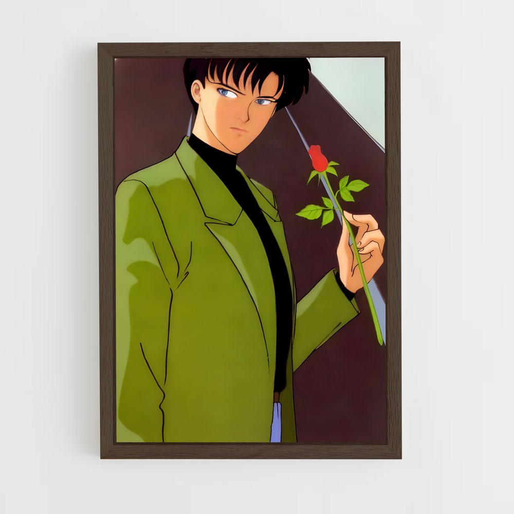 ap-tuxedo mask-1 cadre Bois foncé