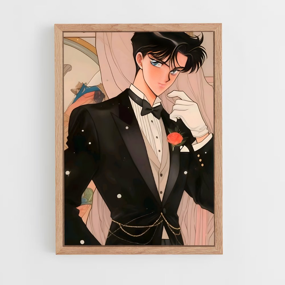 ap-tuxedo mask-4 cadre Bois clair