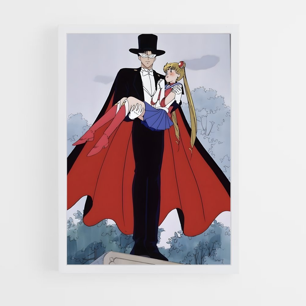 ap-tuxedo mask-6 cadre Blanc