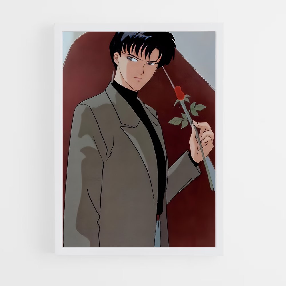 ap-tuxedo mask-8 cadre Blanc