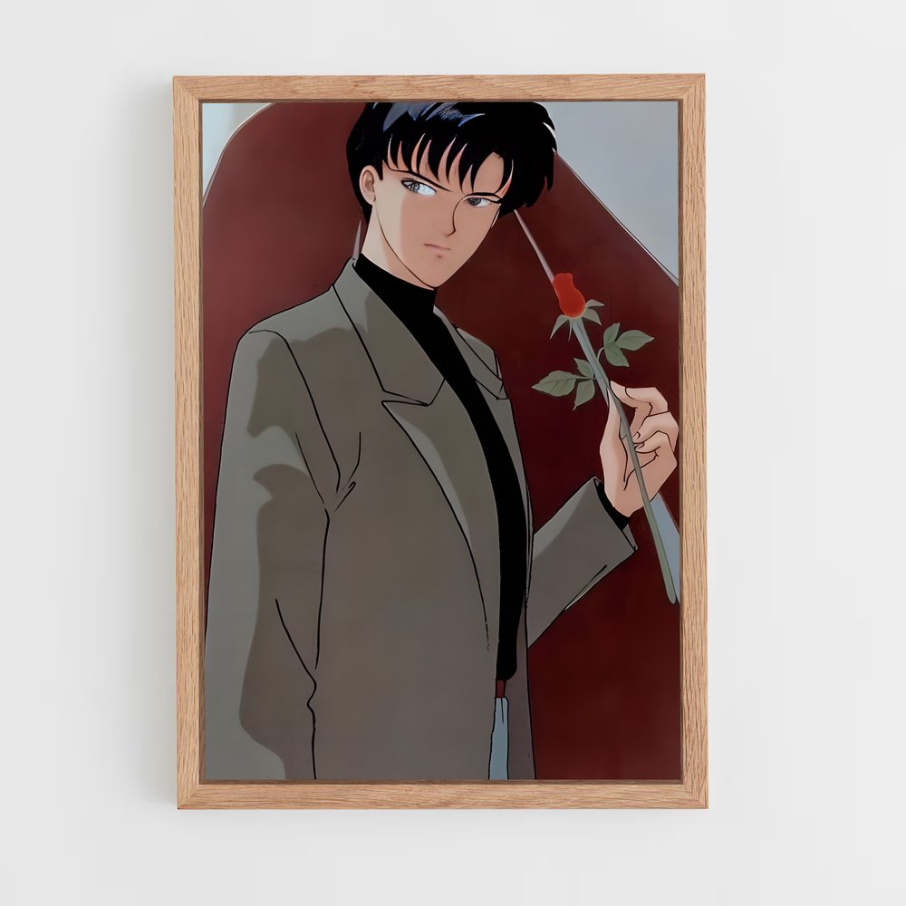 ap-tuxedo mask-8 cadre Bois clair
