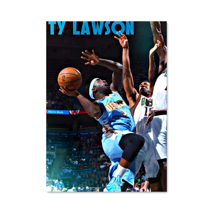 Poster Ty Lawson en Action