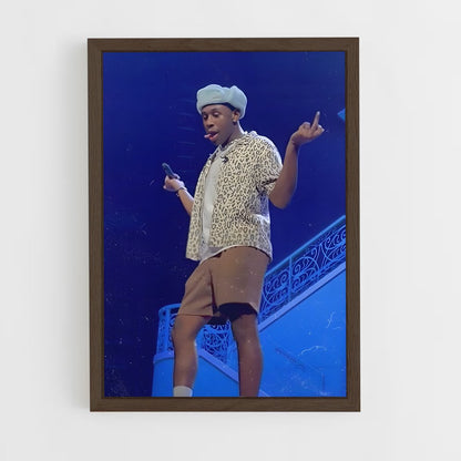 ap-tyler the creator-2 cadre Bois foncé