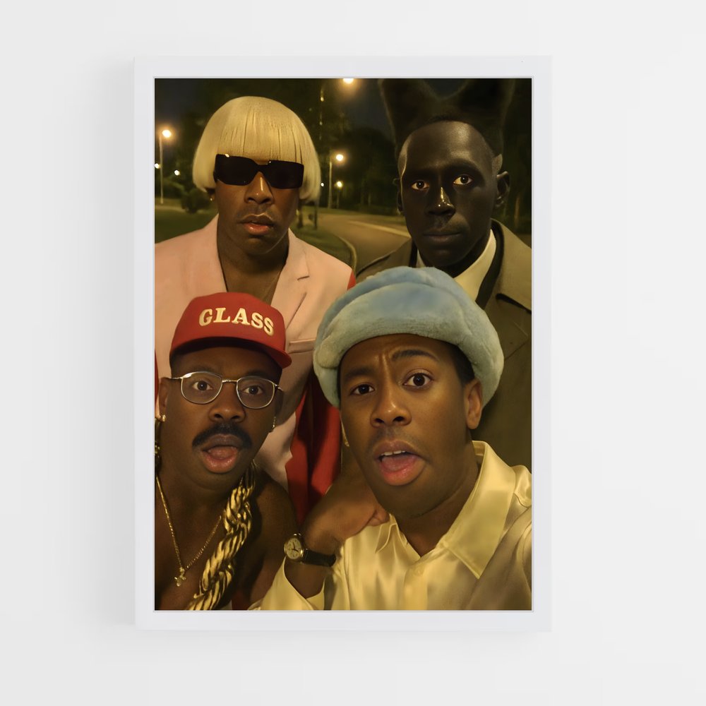ap-tyler the creator-3 cadre Blanc