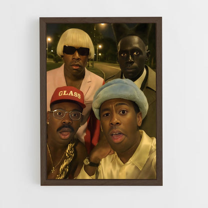 ap-tyler the creator-3 cadre Bois foncé