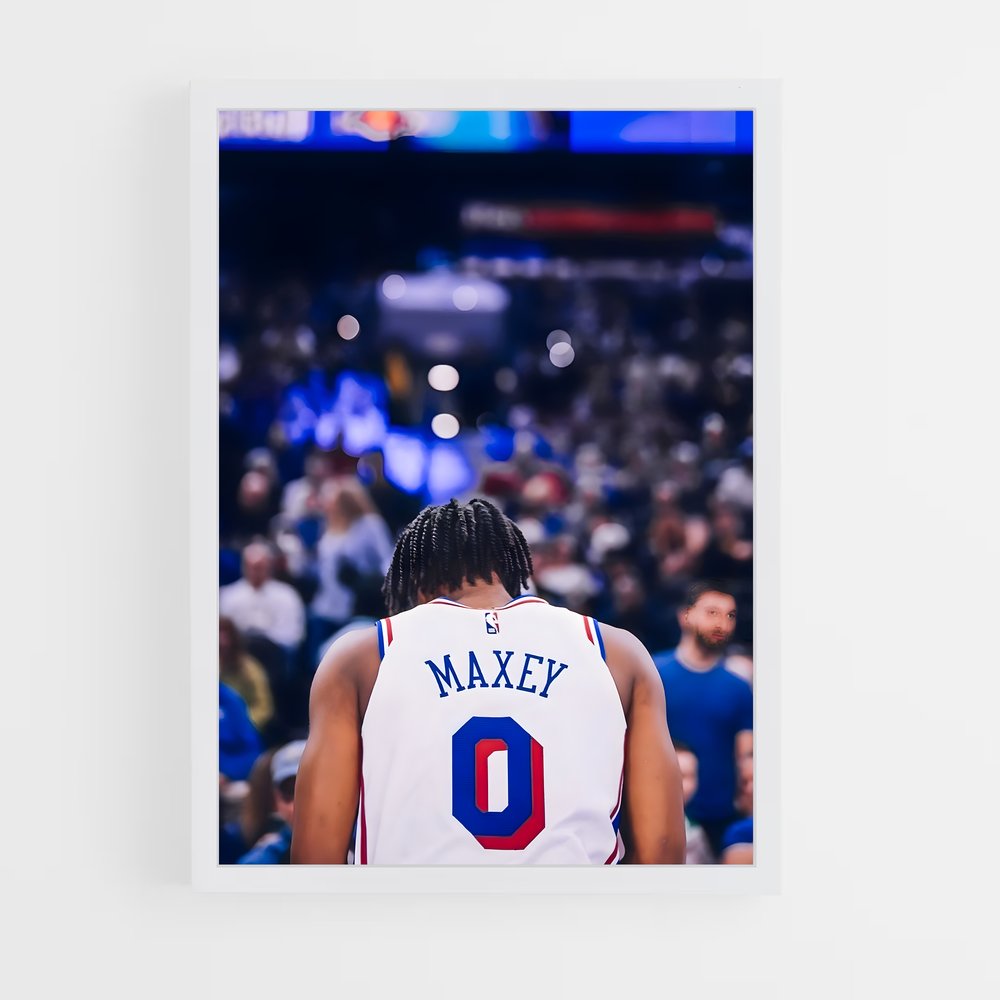 ap-tyrese maxey-6 cadre Blanc