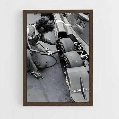 ap-tyrrell p34-2 cadre Bois foncé