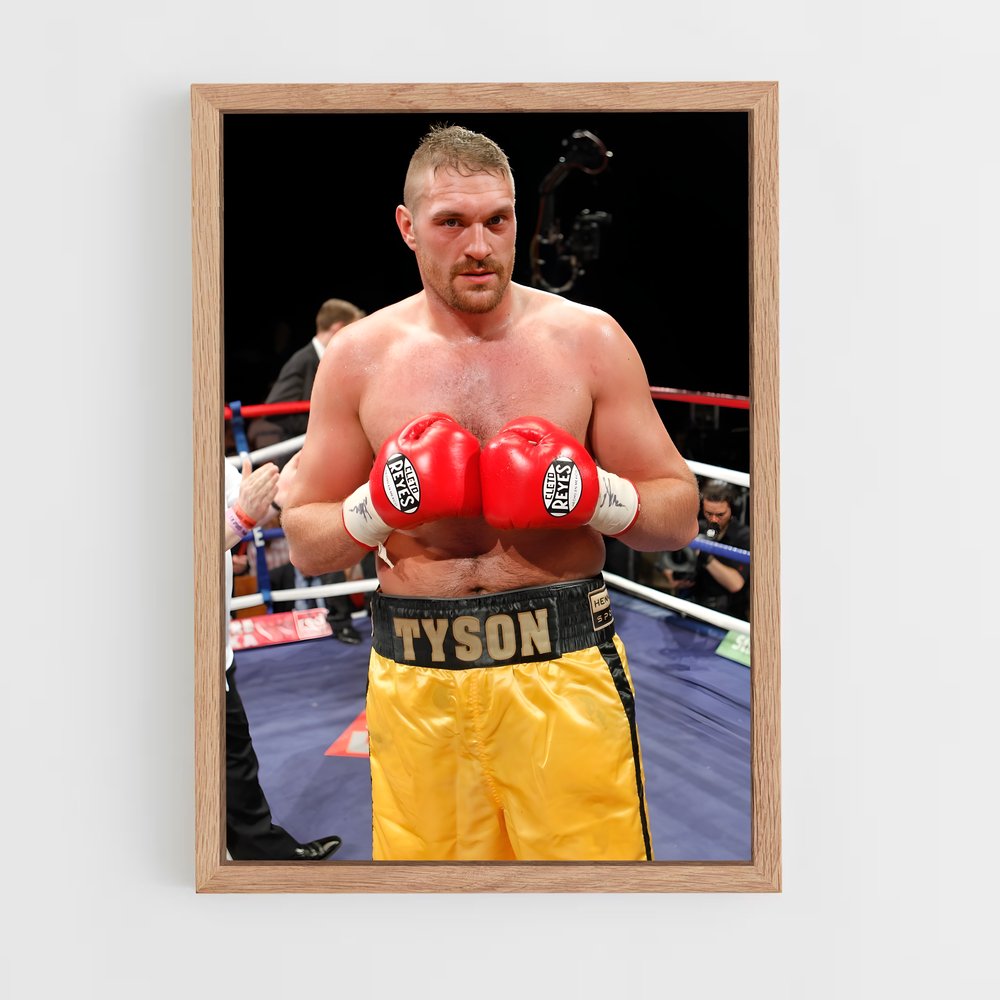 ap-tyson fury-7 cadre Bois clair