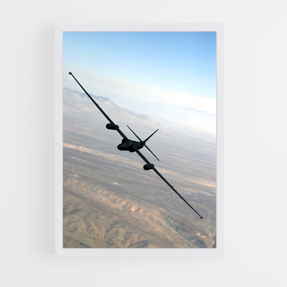 ap-u-2 dragon lady-1 cadre Blanc