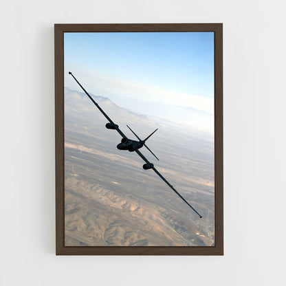 ap-u-2 dragon lady-1 cadre Bois foncé
