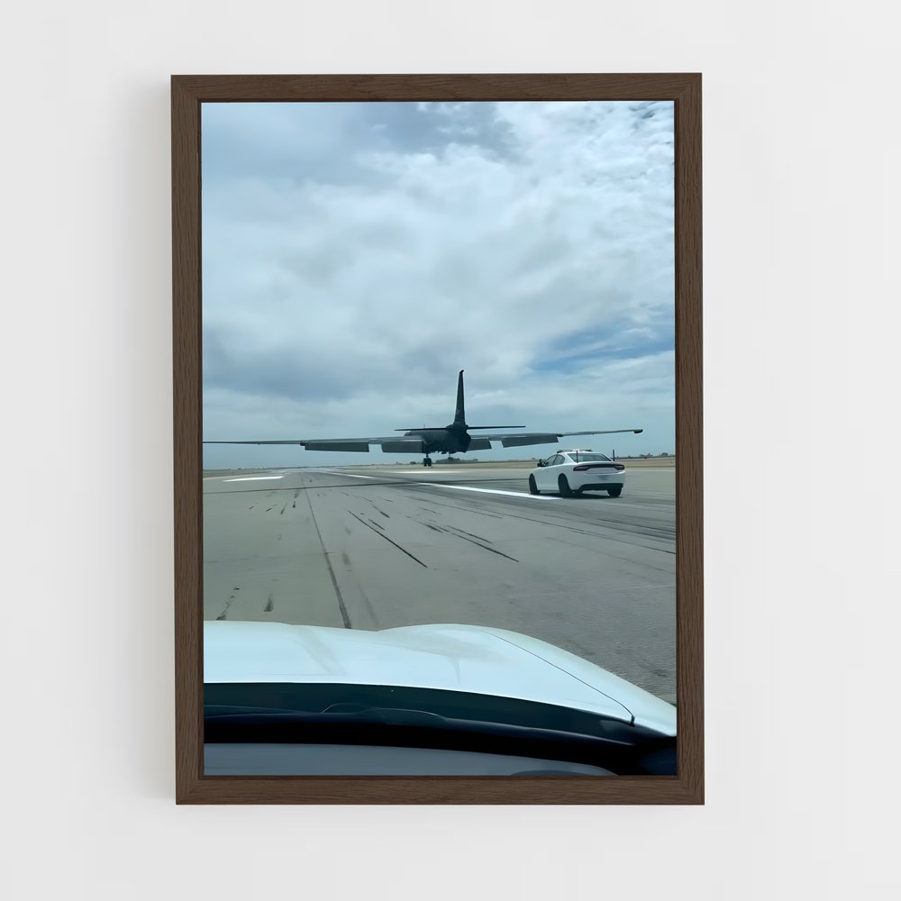 ap-u-2 dragon lady-2 cadre Bois foncé