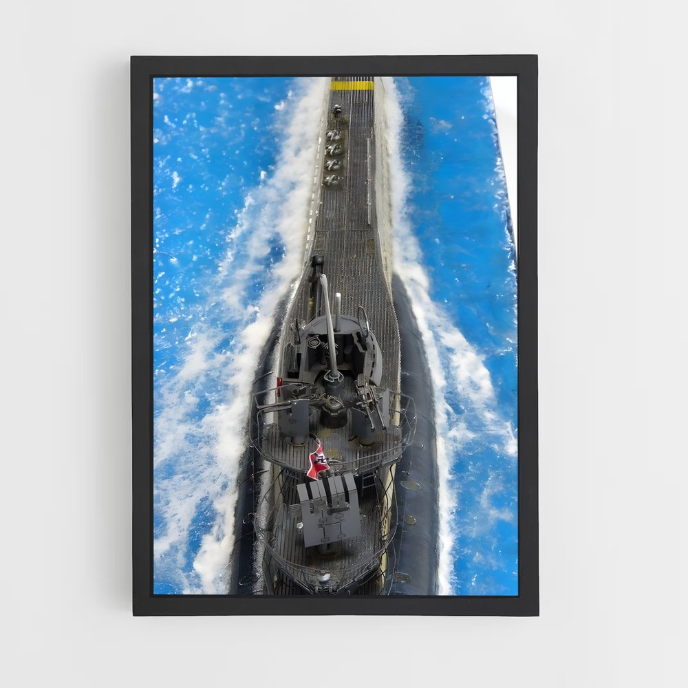 ap-u-boat type vii-1 cadre Noir