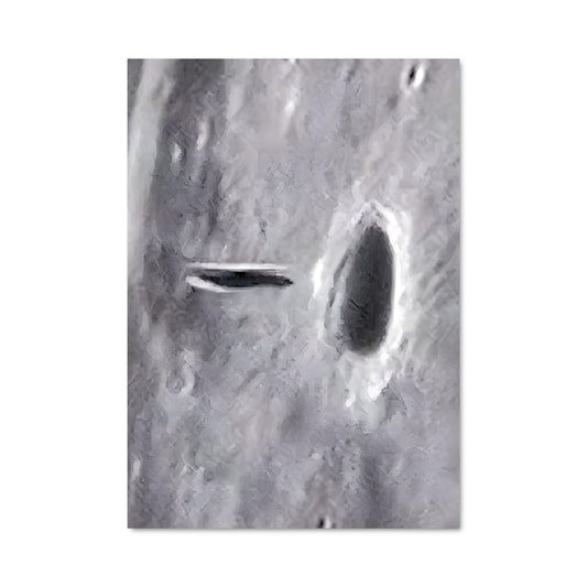 Poster Trou Noir Lunaire