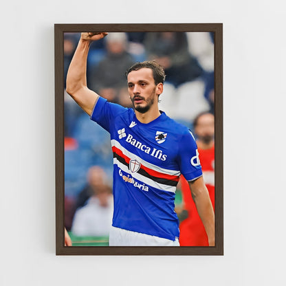 ap-uc sampdoria-7 cadre Bois foncé