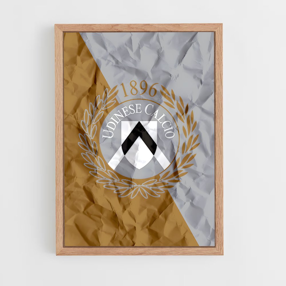 ap-udinese calcio-5 cadre Bois clair