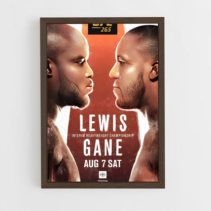 ap-ufc 264-1 cadre Bois foncé