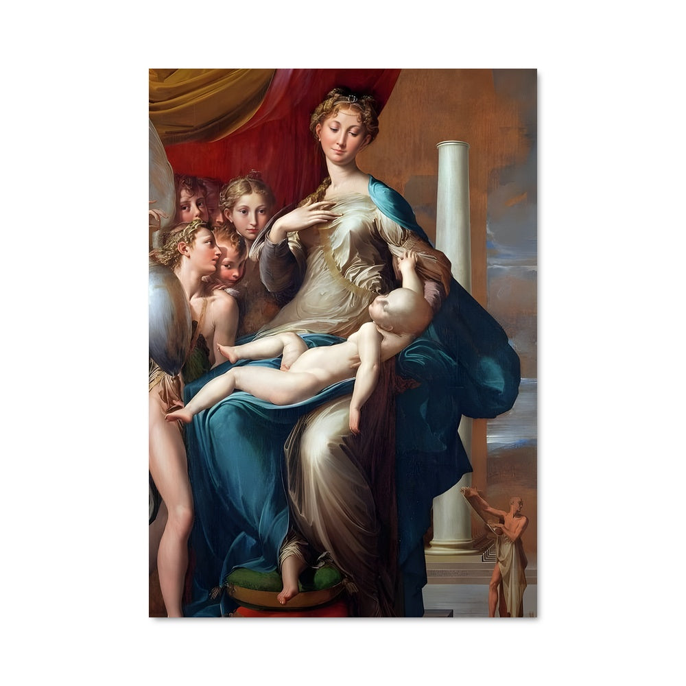 Poster La Maternité Uffizi