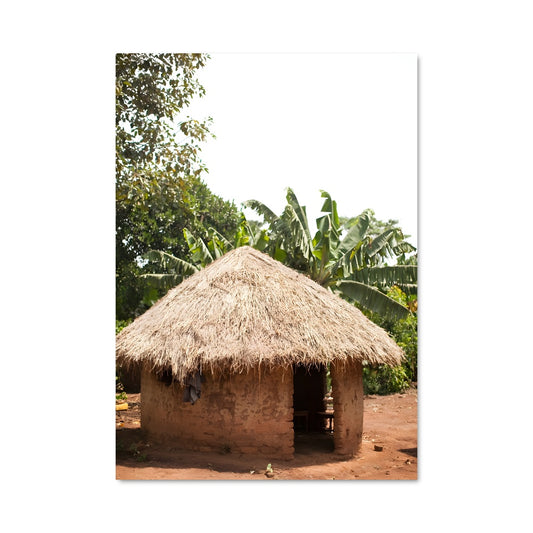 Poster La Hutte Ougandaise