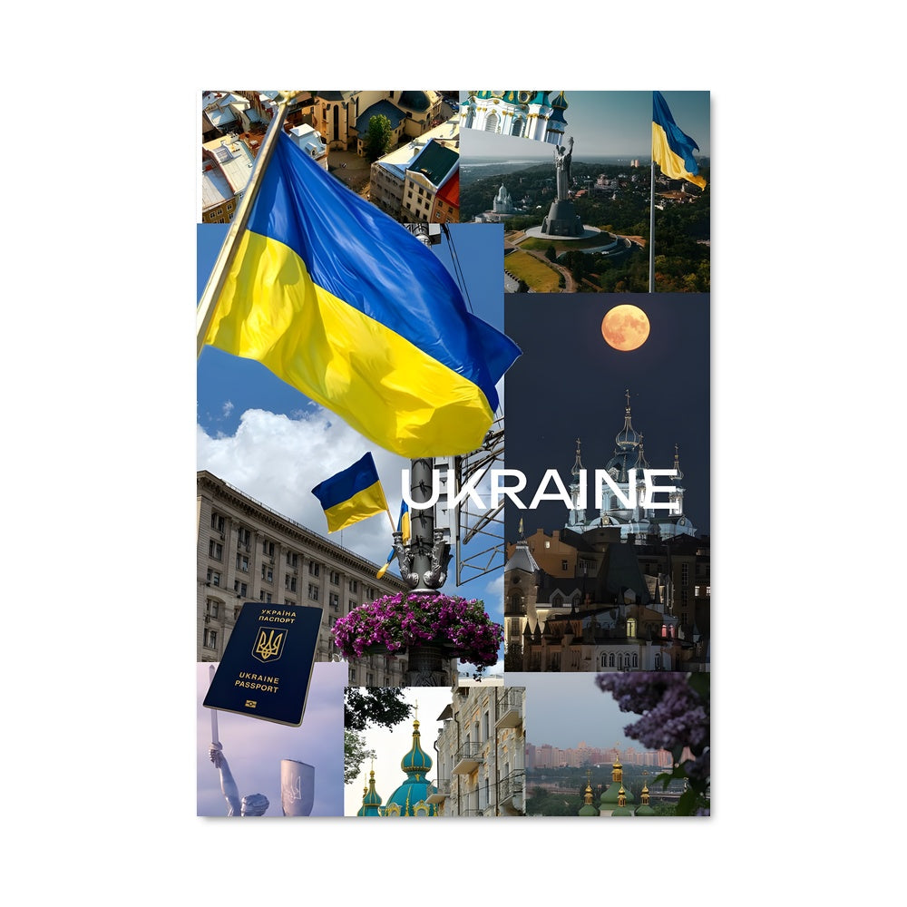 Poster Guide Voyage Ukraine