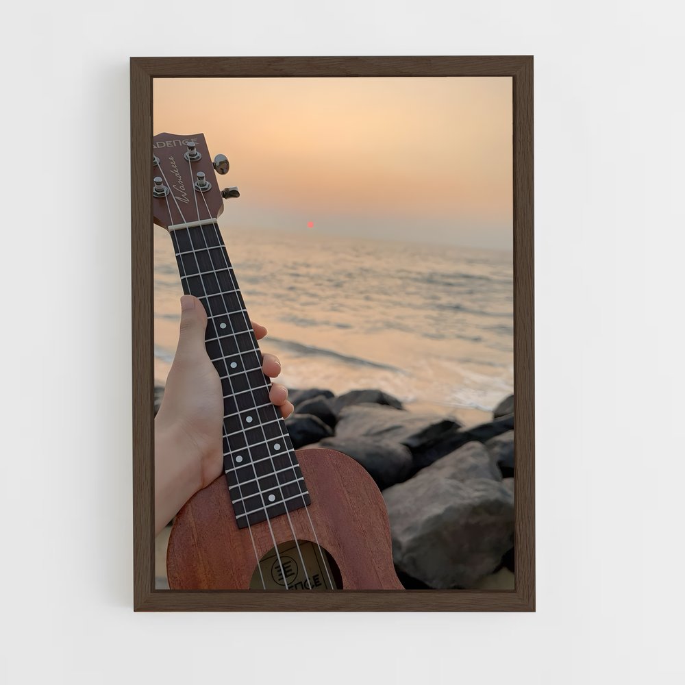 ap-ukulele-4 cadre Bois foncé