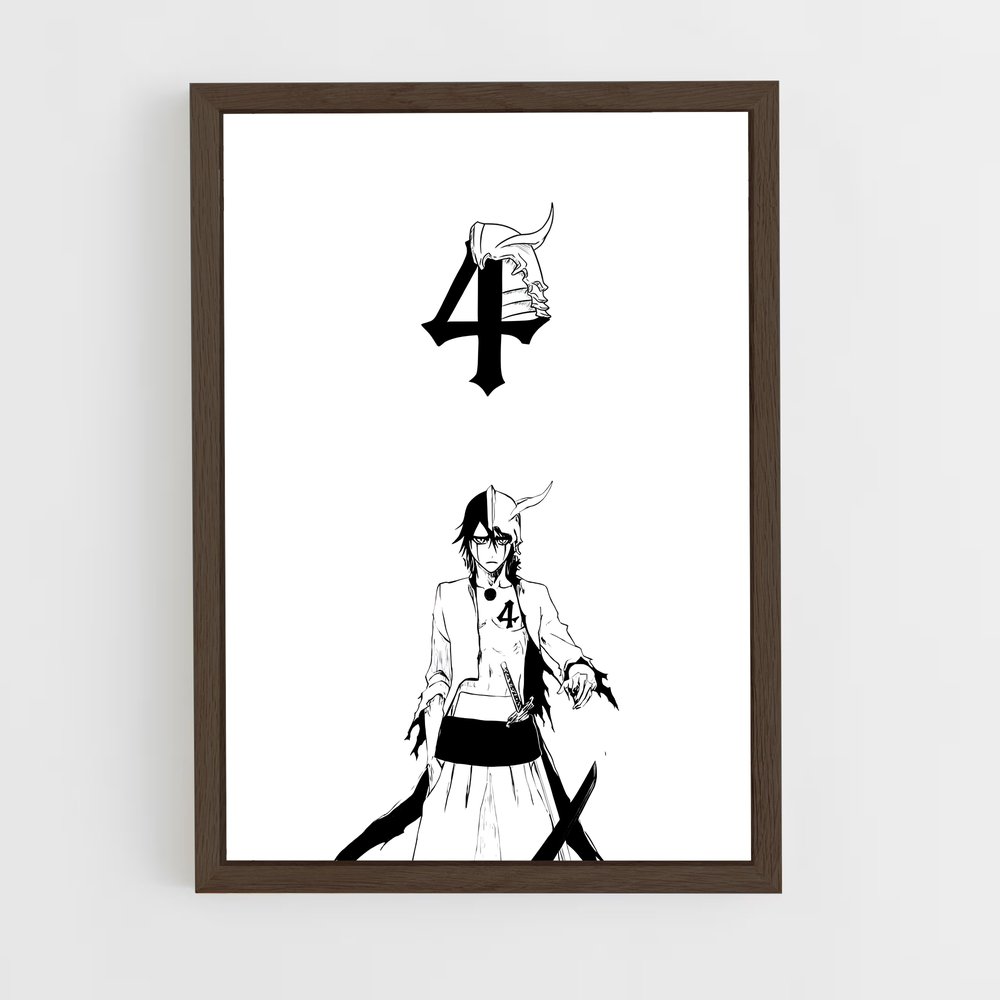ap-ulquiorra cifer-5 cadre Bois foncé