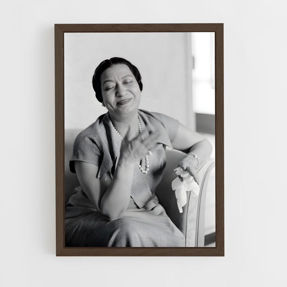 ap-umm kulthum-2 cadre Bois foncé