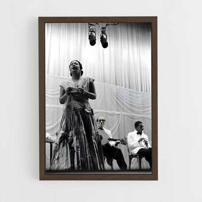 ap-umm kulthum-7 cadre Bois foncé