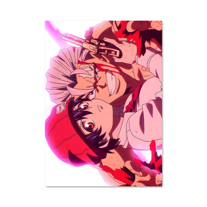 Poster Cheveux de Flamme et Neige