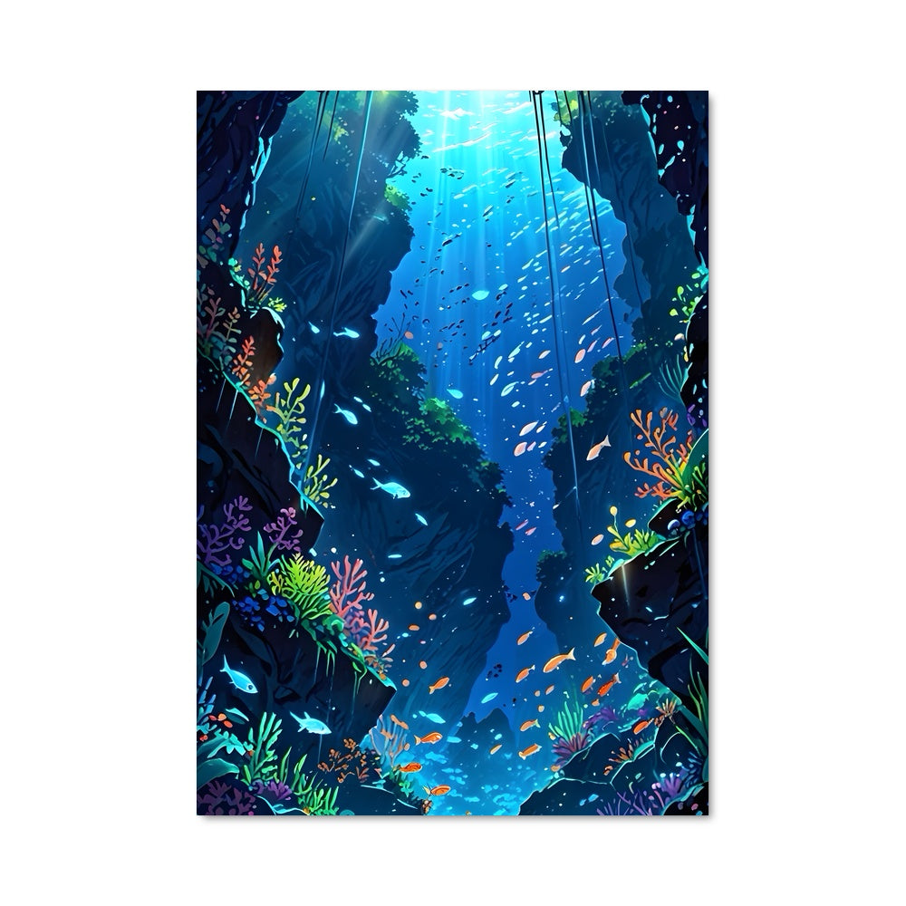 Poster Caverne des Mers