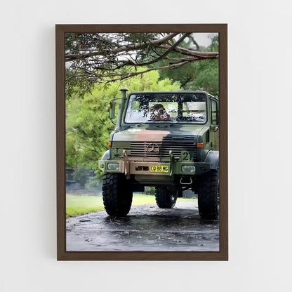 ap-unimog-1 cadre Bois foncé