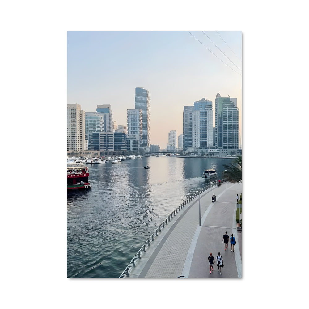 Poster Skyline Émirati