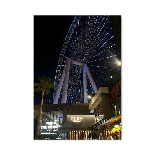 Poster La Grande Roue Nocturne