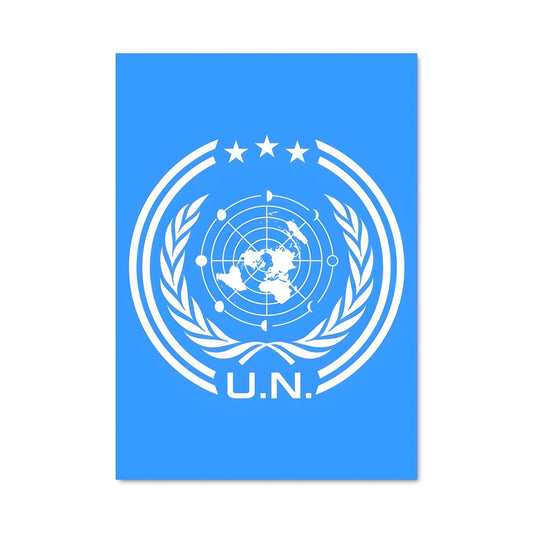 Poster Drapeau de l'Humanité