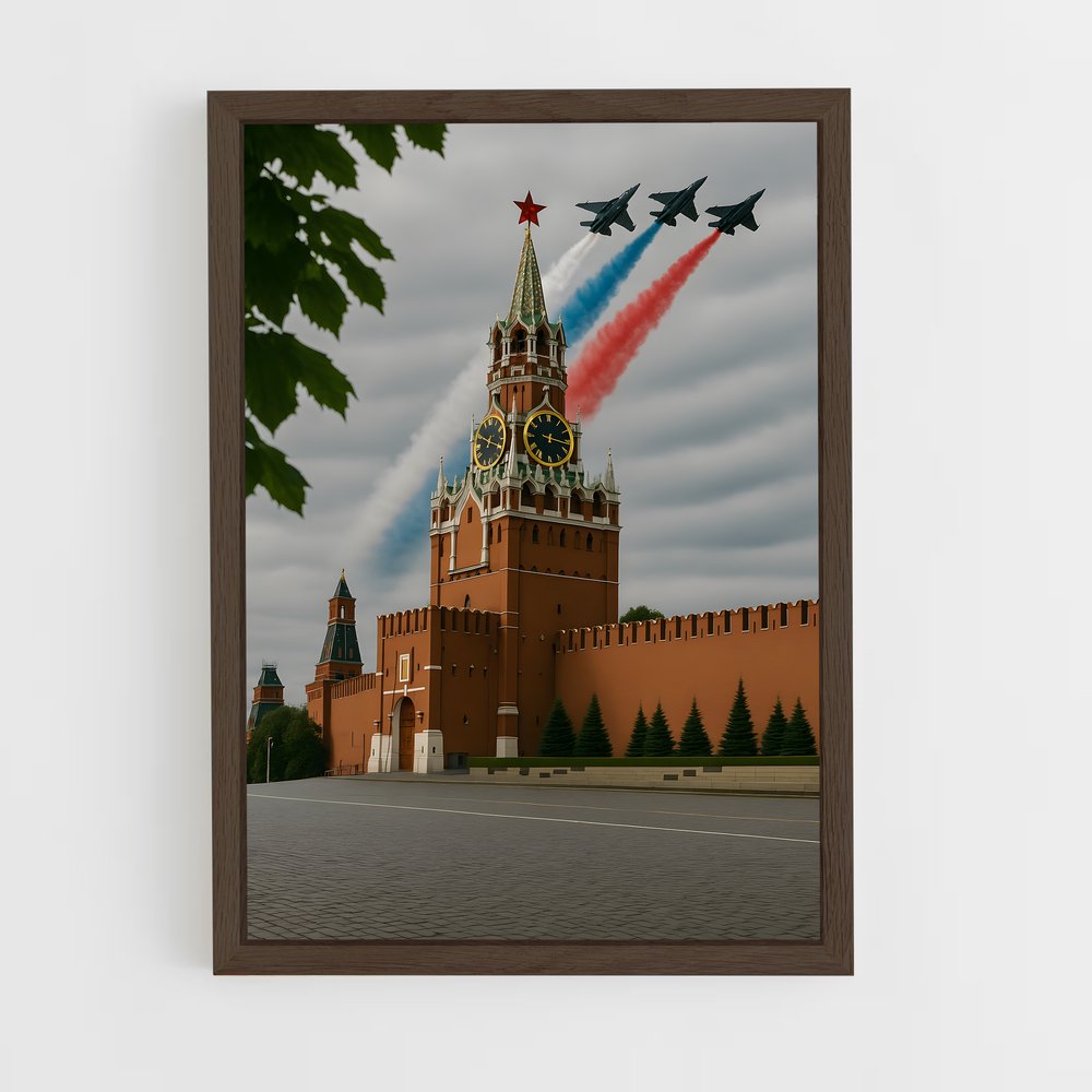 ap-united russia-5 cadre Bois foncé