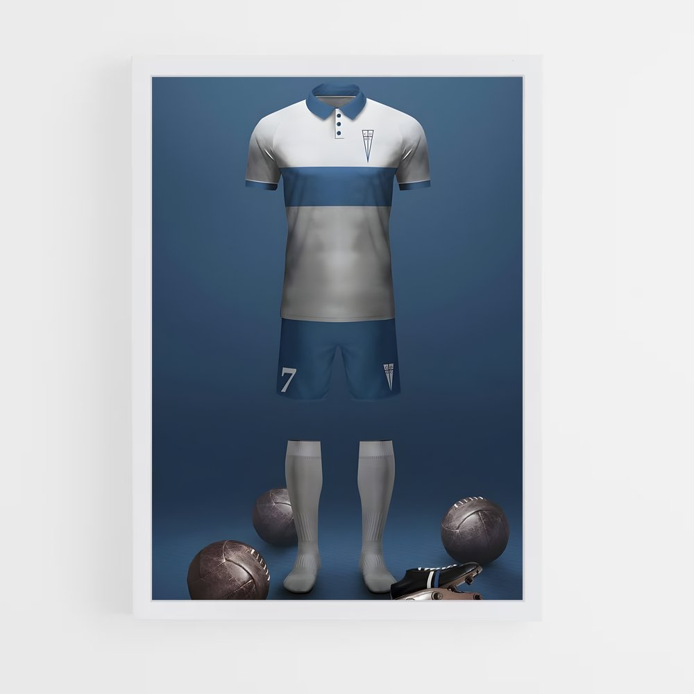 ap-universidad central football club-1 cadre Blanc